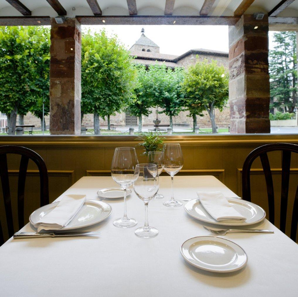 Hotel Echaurren Relais & Chateaux เอซกาไรย์ ร้านอาหาร รูปภาพ